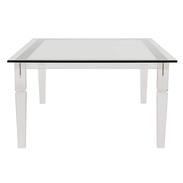 Shop Safavieh Couture Amelie Acrylic Coffee Table Clear 48 X