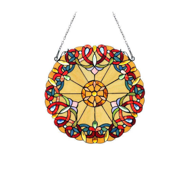 Victorian Design Window Panel/ Suncatcher