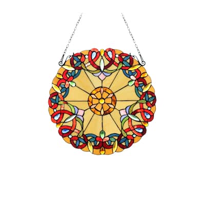 Victorian Design Window Panel/ Suncatcher