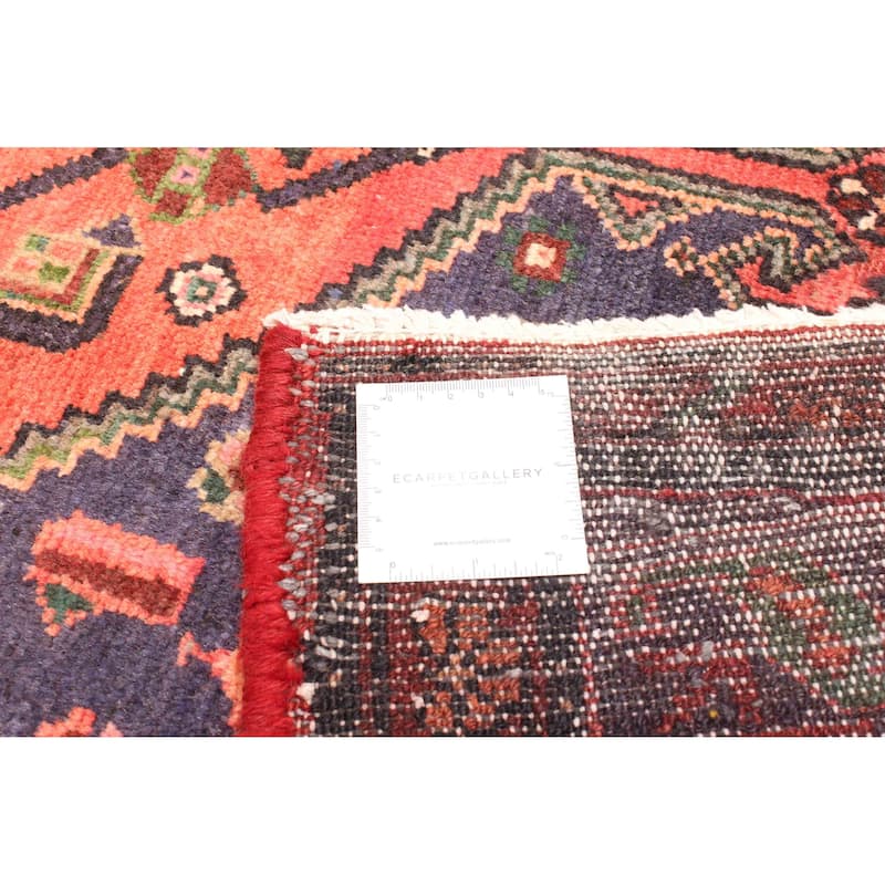 ECARPETGALLERY Hand-knotted Andelz Red Wool Rug - 4'2 x 7'8