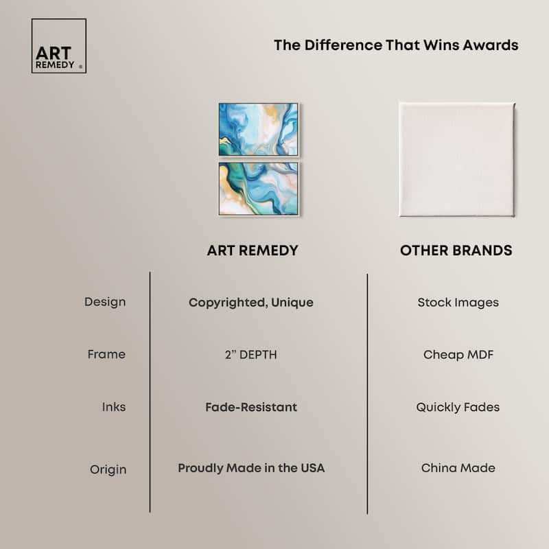 Visions Pastel II Canvas Set of 2 by Art Remedy