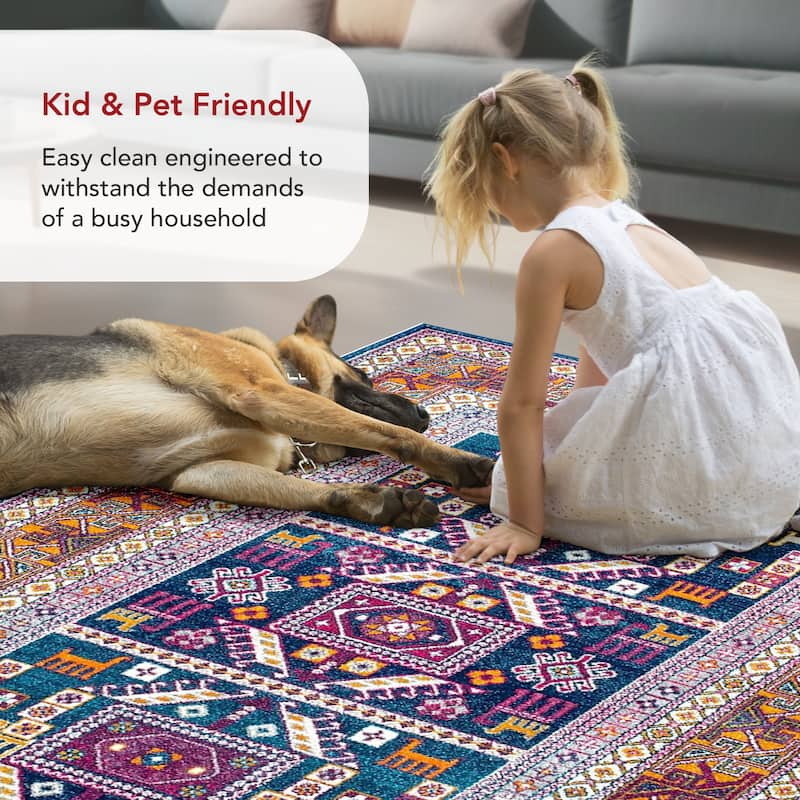 Nuloom Vintage Lorena Tribal Area Rug