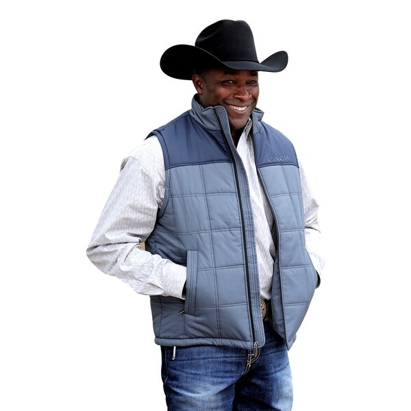 cinch western vest