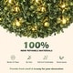 preview thumbnail 4 of 5, 2 Pcs 12" Artificial Plant Topiary Ball with Pot, Faux Boxwood Balls with LED