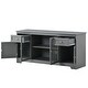preview thumbnail 16 of 27, Rectangle TV Stand for TV up to 65in with 4 Doors