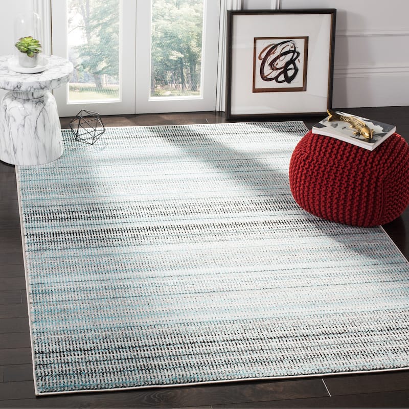 SAFAVIEH Skyler Grayce Modern Rug - 4' x 6' - Blue/Grey