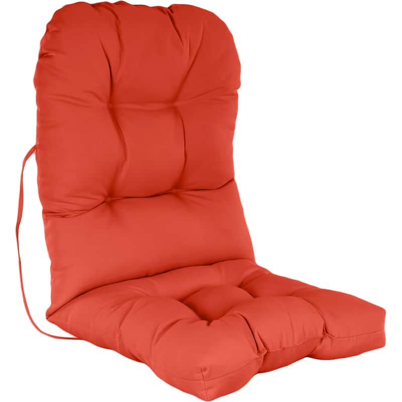 Outdoor Adirondack-style Patio Chair Cushion - Oranges