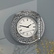 preview thumbnail 9 of 31, White MDF Glam Wall Clock No Theme 20 x 20 x 2