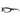 Edge Eyewear Dakura Safety Glasses Clear Lens Black Frame 1 pc