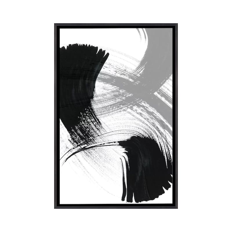 iCanvas "Reveal I" by Sharon Chandler Framed - Ebony - 40x26
