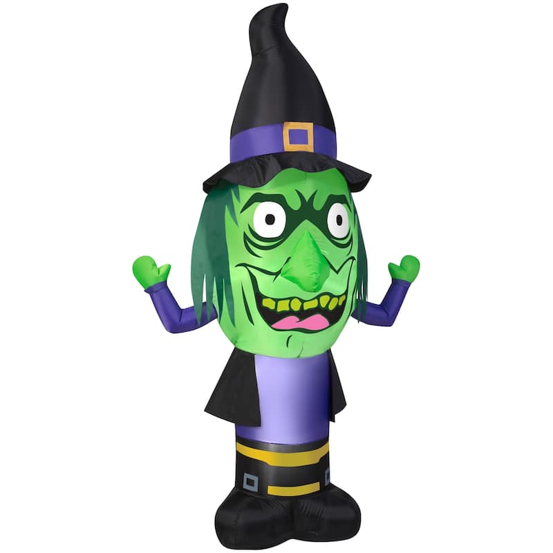 Airblown Inflatable Stumpy Head Witch