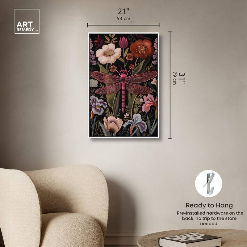Ruby Reed Rider I Canvas by Art Remedy