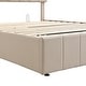 preview thumbnail 25 of 52, Merax Upholstered Platform Bed with a Hydraulic Storage System
