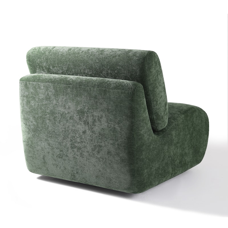 33'' Swivel Upholstered Accent Chair