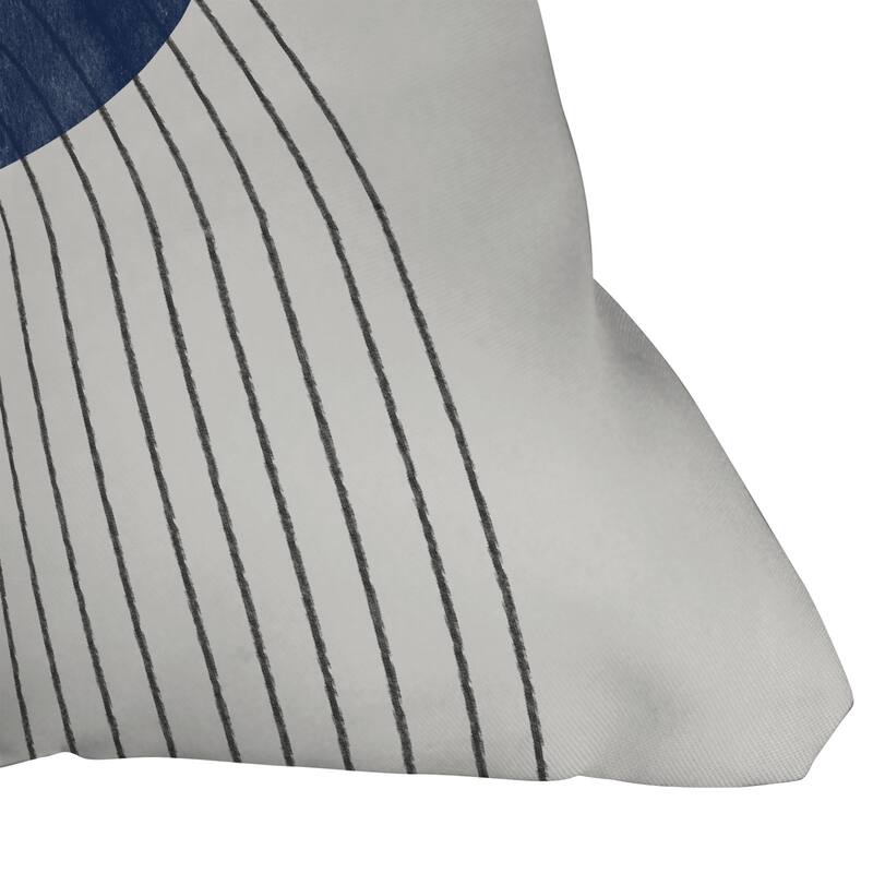 TMSbyNight Blue Perfect Balance Throw Pillow