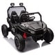 preview thumbnail 33 of 55, Two-Seater 24V Ride-On UTV for Kids, with Bluetooth, MP3, and LED Lights Black