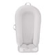 preview thumbnail 1 of 8, Homedics 3‑in‑1 Calming Cushion Lounger with Vibration & Soothing Sounds - Grey (MYB‑L100‑GY)