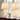 Set of 2 Ceramic Table Lamps with Linen Fabric Shades, Modern Bedside Nightstand Lamps for Bedroom Living Room - 2-Pack