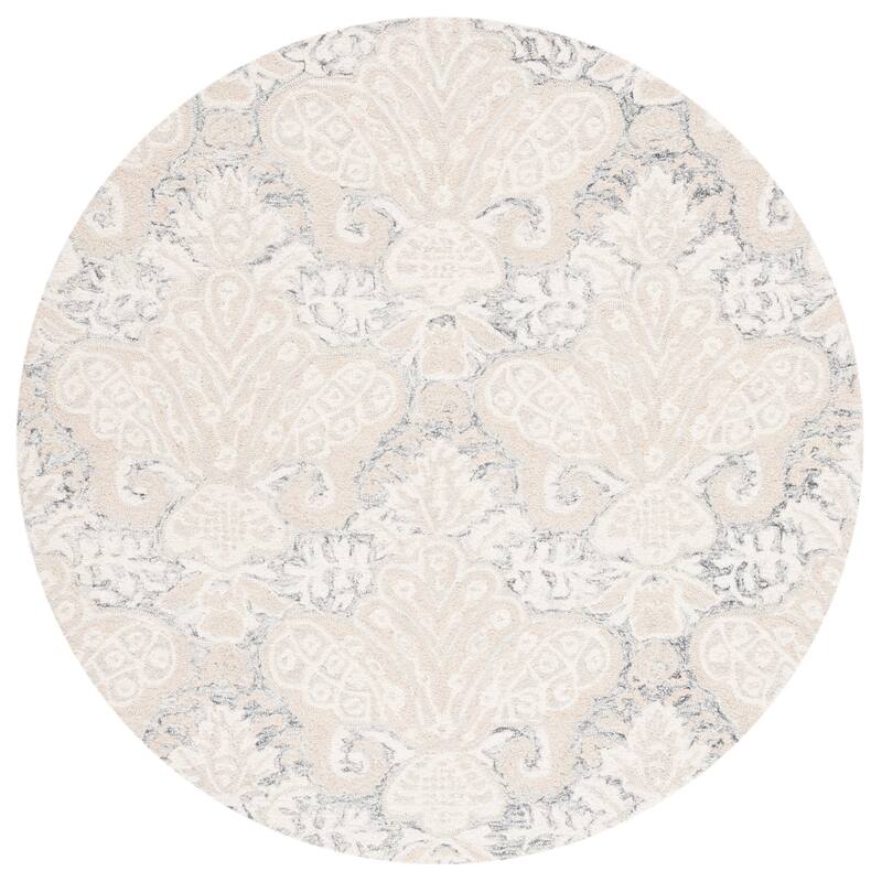 SAFAVIEH Handmade Micro-Loop Doinita Modern Wool Rug