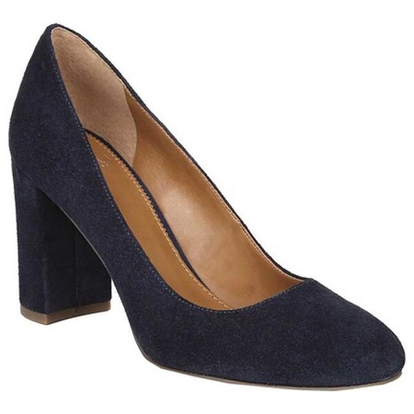 franco sarto navy heels