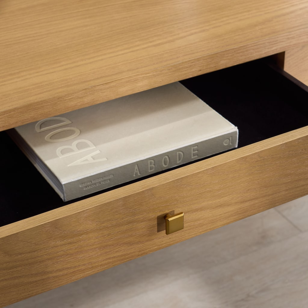 SAFAVIEH Couture Makala 5-Drawer Wood Desk