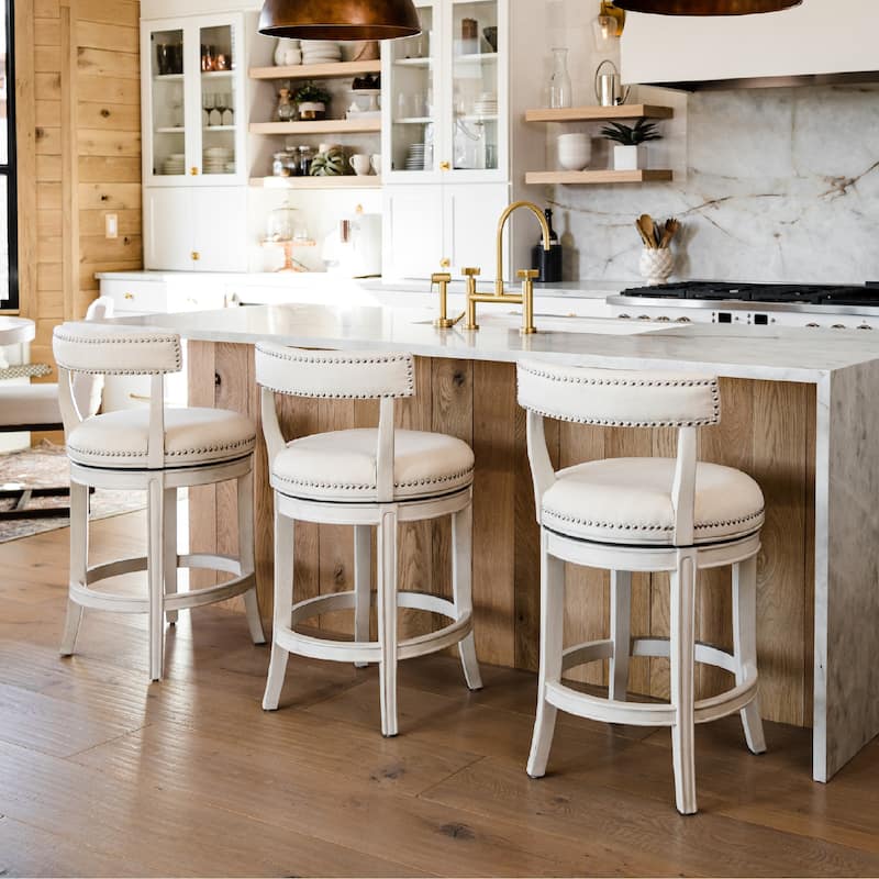 Maven Lane Alexander Swivel Kitchen Stool