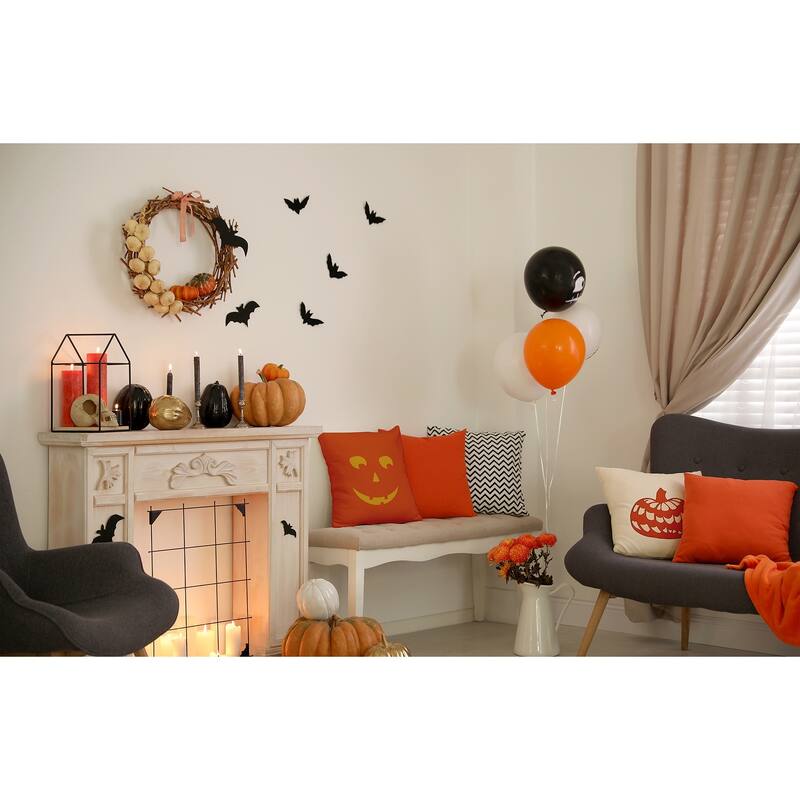 Halloween JackoLanternRight Accent Pillow