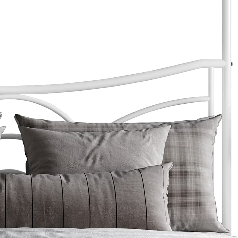 Clayfell Denver Metal Canopy Bed
