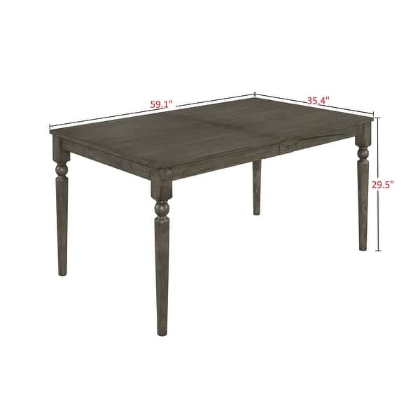 dimension image slide 0 of 2, Franklin 7-pieces Dining Table and Chair