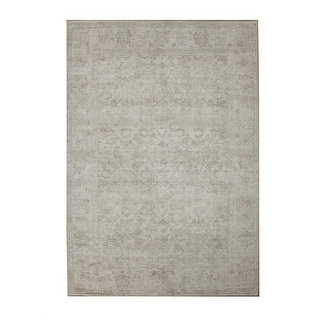Chloe 3'3" x 4' ft Handwoven Indoor Rug, Taupe/Olive - 3'3" x 4' ft