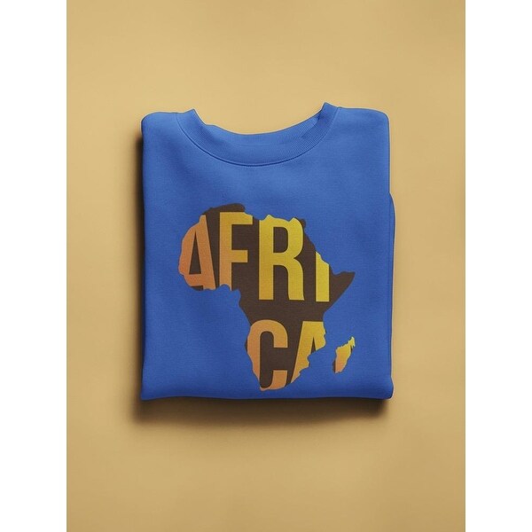 africa continent sweatshirt