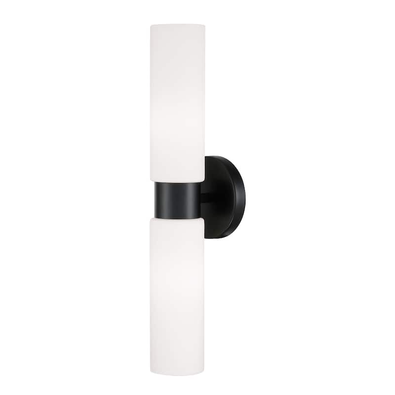 Theo 2-Light Sconce - 5"W x 20.5"H x 5"E