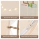 preview thumbnail 10 of 18, Toddler Large Playhouse with Star String Lights - 47.5" x 40" x 54" (L x W x H)