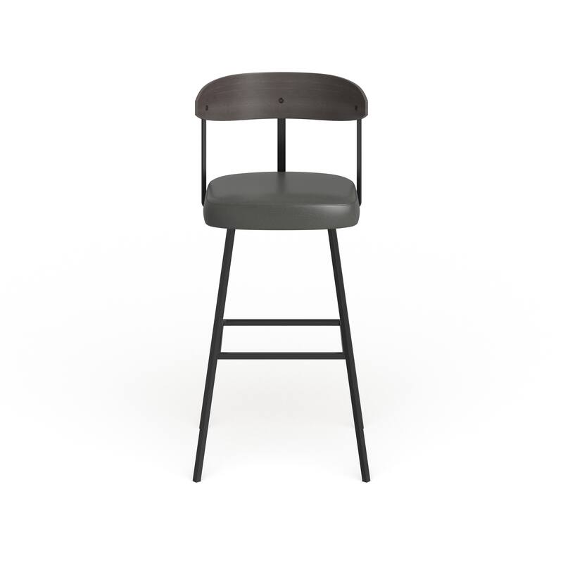 Amisco Quinton Swivel Counter and Bar Stool