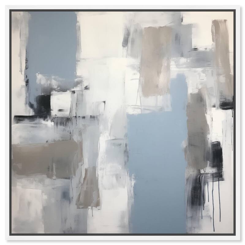 Soaring Spirit Color Canvas by Art Remedy - 30" x 30" - White