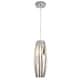 preview thumbnail 1 of 8, Varaluz Chroman Empire 1-Light Mini Pendant - Chrome Chrome