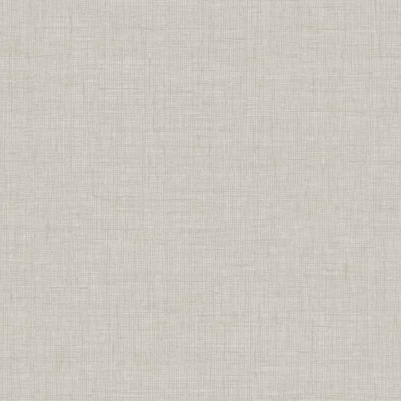 Seabrook Designs Palladium Linen Unpasted Wallpaper - 27 in. W x 27 ft. L - Metallic Off-White