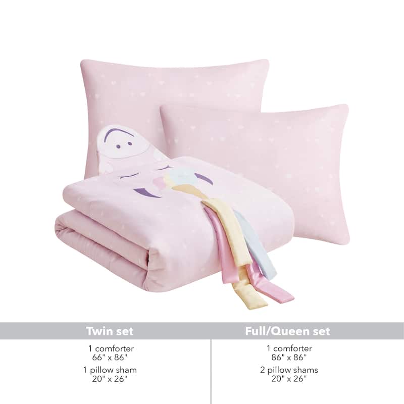 3D Animal Juvenile Comforter Set