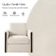 preview thumbnail 26 of 35, HULALA HOME Taresa Modern Barrel-Shaped Rotatable chair