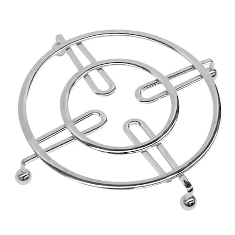 Home Basics Chrome Steel Trivet
