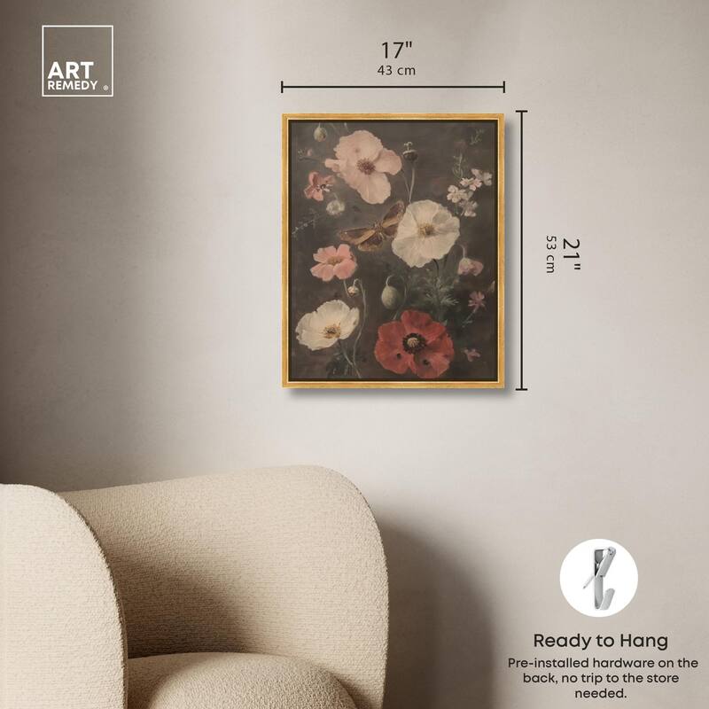 Vintage Botanicals II Canvas by Art Remedy
