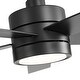 preview thumbnail 21 of 47, Airsurfer 52 in. Integrated LED Indoor Ceiling Fans with Light and Remote Control Included