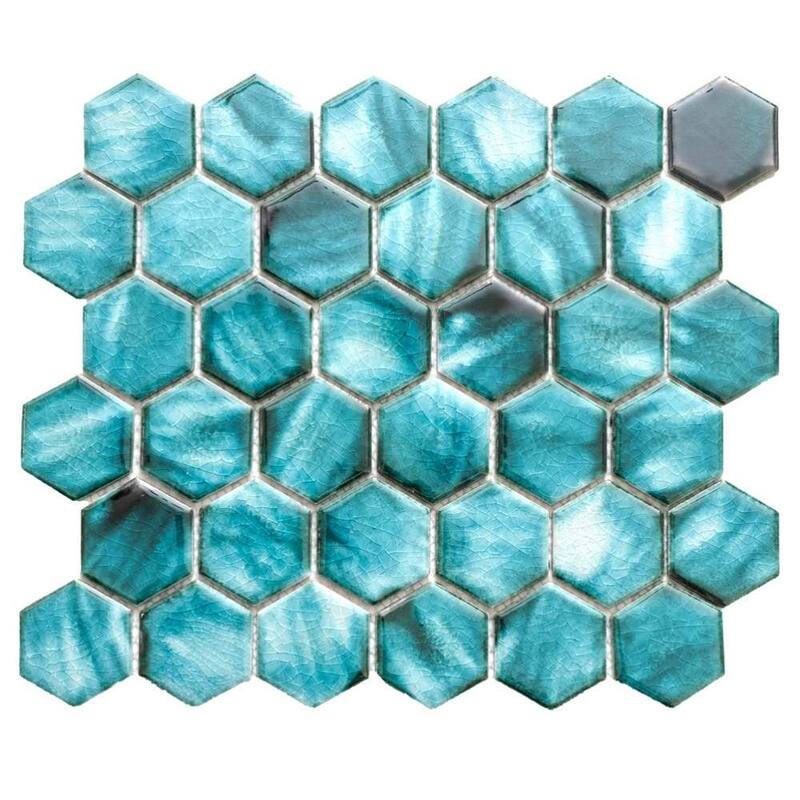 The Tile Life Agate 2x2 Porcelain Backsplash Wall Tile