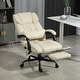 preview thumbnail 20 of 63, Vinsetto Office Desk Chair Recliner, Height Adjustable Movable Lumbar Support with 6-Point Vibrating Massage