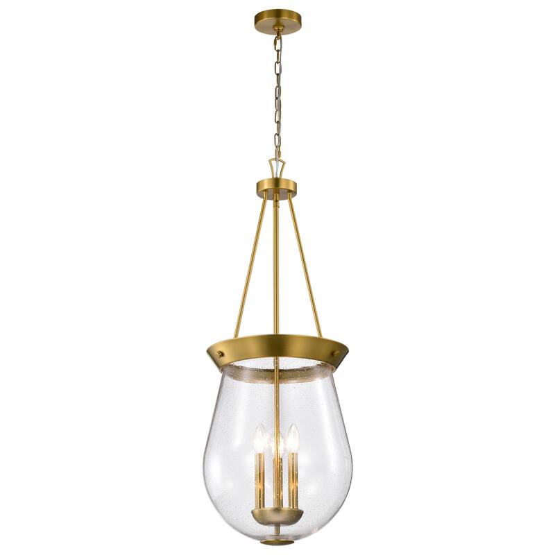 Nuvo Lighting 60/7804 Boliver 3 Light 15" Wide Pendant with Urn Shade