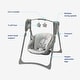 preview thumbnail 6 of 4, Graco Slim Spaces Compact Baby Swing, Reign - N/A