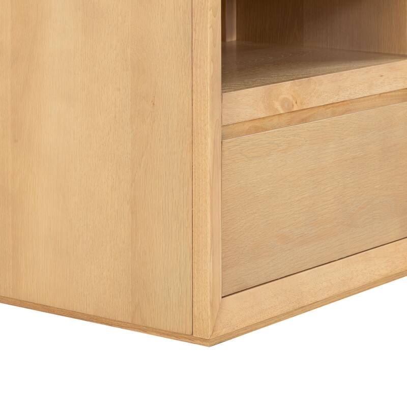 SAFAVIEH Couture Alaura Travertine Top Nightstand