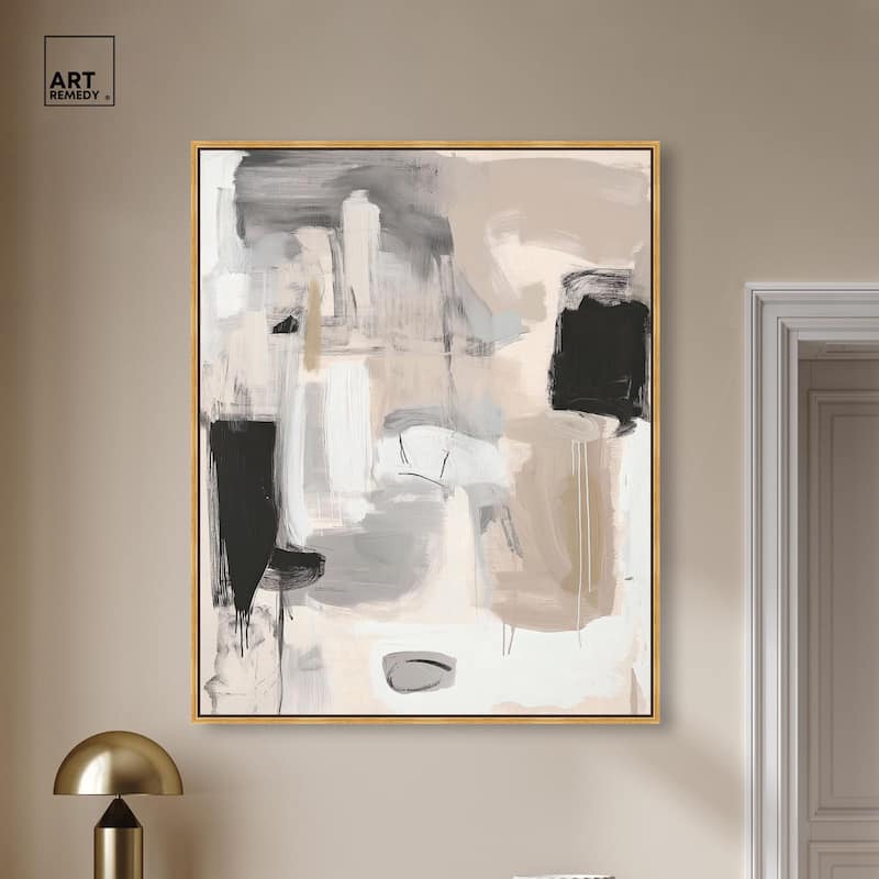 Beauty of Beige II Canvas by Art Remedy