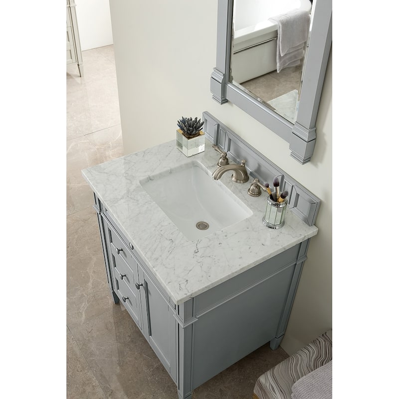 James Martin Vanities Brittany 30" Single Vanity, Urban Gray