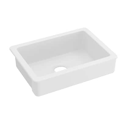 Farmhouse Apron Front Ceramic Kitchen Sink